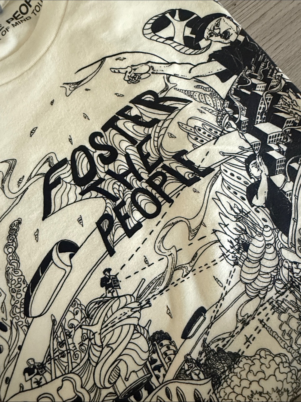 Foster The People Long Sleeve Tee - Official Merch - Picture 3 of 4